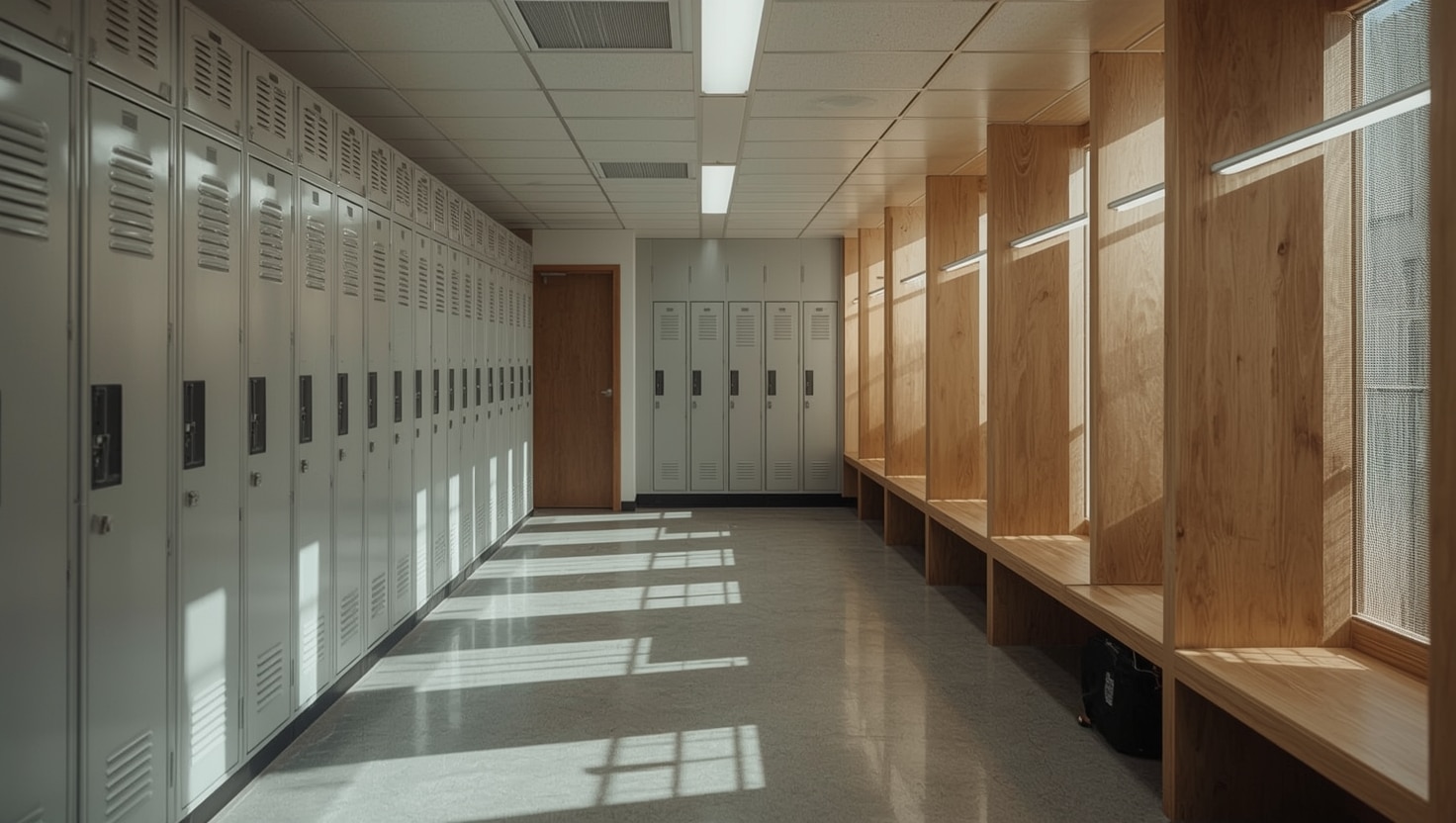 Optimiser un vestiaire collectif : rangements, acoustique, flux et sécurité